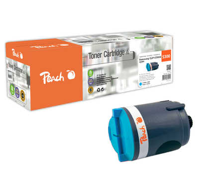 Peach  Tonermodul cyan kompatibel zu Samsung CLP-300