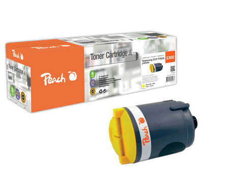 Peach  Tonermodul gelb kompatibel zu Samsung CLP-300