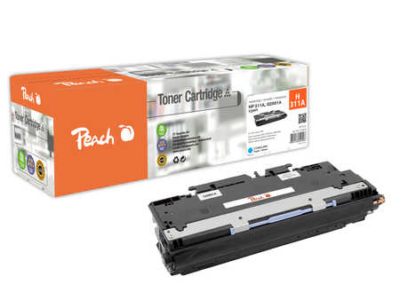 Peach  Tonermodul cyan, kompatibel zu HP Color LaserJet 3700 DN