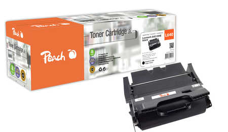 Peach  Tonermodul schwarz kompatibel zu Lexmark Optra T 640 DN