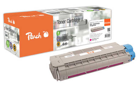Peach  Tonermodul magenta kompatibel zu OKI C 5800