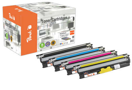 Peach  Spar Pack Tonermodule kompatibel zu OKI MC 160 N