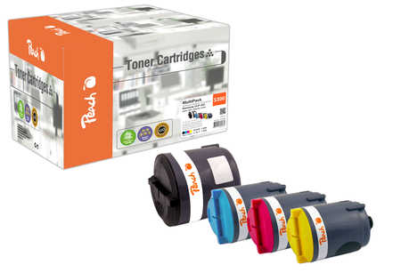 Peach  Spar Pack Tonermodule kompatibel zu Samsung CLP-300