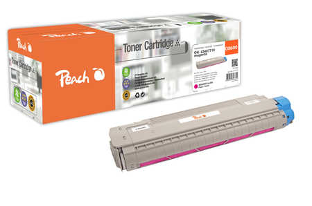 Peach  Tonermodul magenta kompatibel zu OKI C 8800 DN