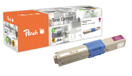 Peach  Tonermodul magenta kompatibel zu OKI MC 340 Series