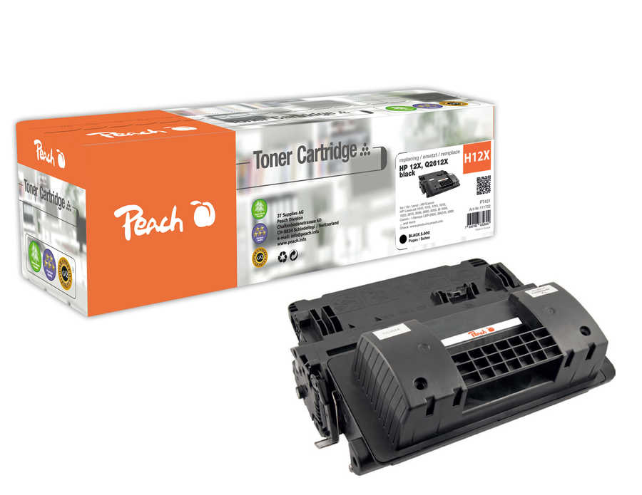 Peach  Tonermodul schwarz HY kompatibel zu HP LaserJet 3020