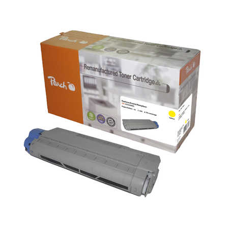 Peach  Tonermodul gelb kompatibel zu OKI C 5600 DN