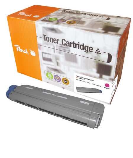 Peach  Tonermodul magenta kompatibel zu OKI C 822 Series