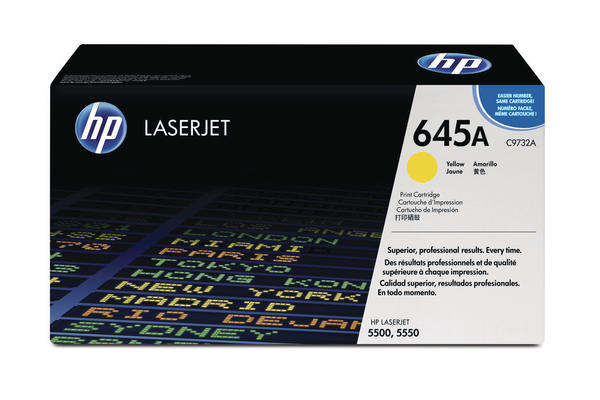 Original  Tonerpatrone gelb HP Color LaserJet 5500 N