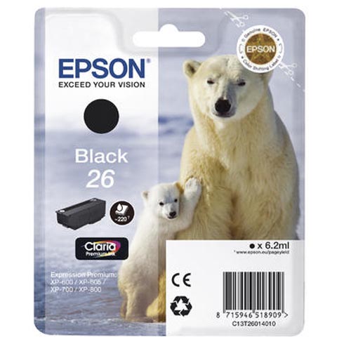 Original  Tintenpatrone schwarz Epson Expression Premium XP-520