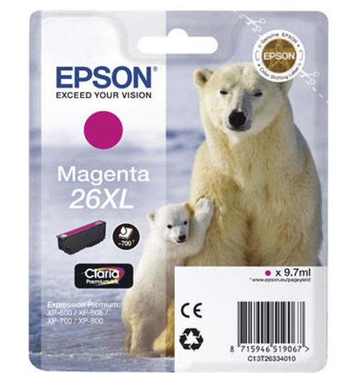 Original  Tintenpatrone XL magenta Epson Expression Premium XP-520
