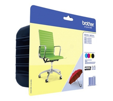 Original  Valuepack XXL schwarz, color, Brother MFCJ 5320 DW