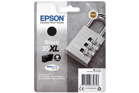 Original  Tintenpatrone schwarz Epson WorkForce Pro WF-4740 DTWF
