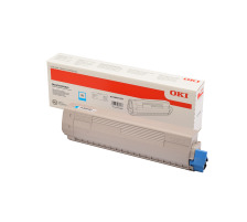 Original  Tonerpatrone cyan OKI C 843 dn
