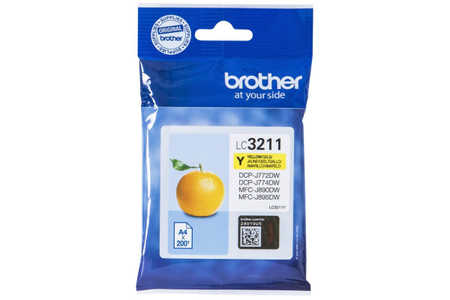 Original  Tintenpatrone yellow Brother MFCJ 491 DW