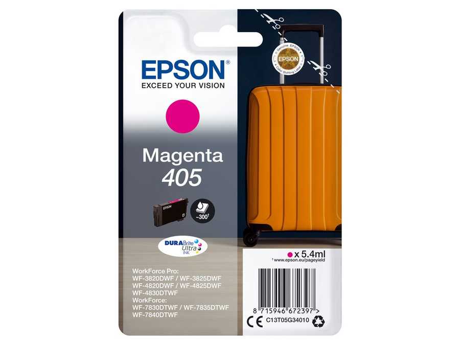 Original  Tintenpatrone magenta Epson WorkForce WF-7830 DTWf