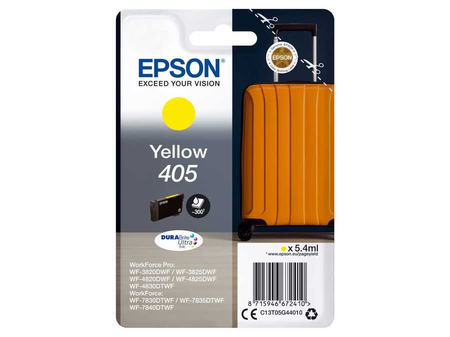 Original  Tintenpatrone yellow Epson WorkForce WF-7830 DTWf