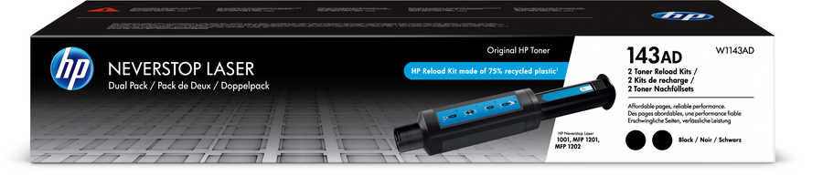 Original  Nachfüllset zu Tonerpatrone schwarz 