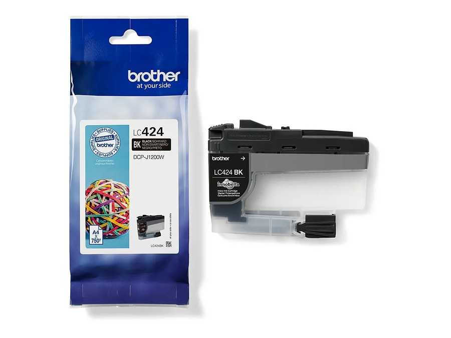 Original  Tintenpatrone schwarz Brother DCPJ 1200 DW