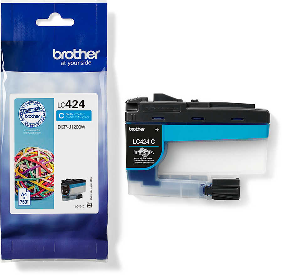 Original  Tintenpatrone cyan Brother DCPJ 1200 DW