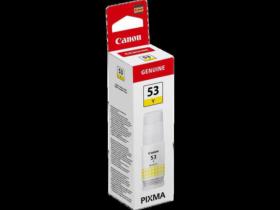 Original  Tonerpatrone gelb Canon Pixma G 550