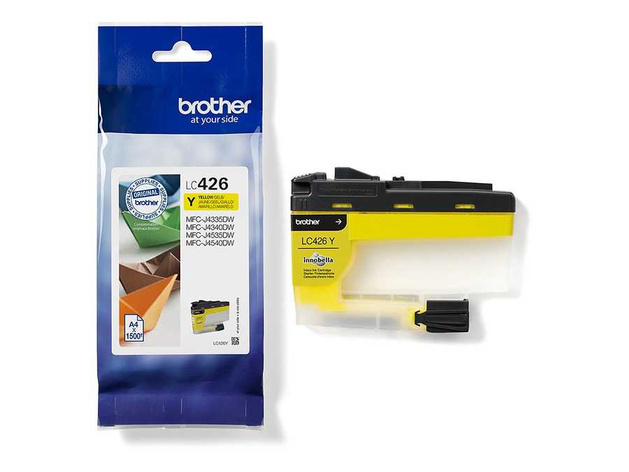 Original  Tonerpatrone yellow Brother MFCJ 4540 DW