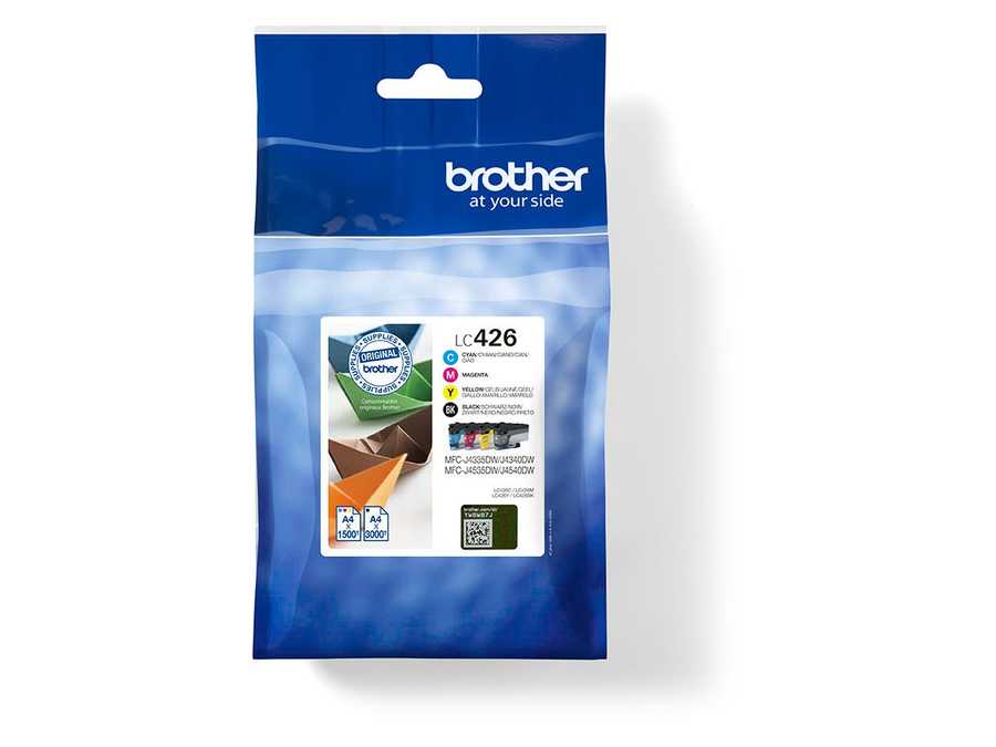 Original  Multipack Tintenpatronen Brother MFCJ 4540 DW