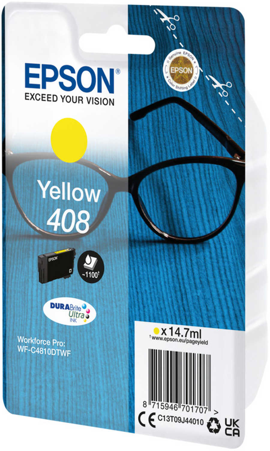 Original  Tonerpatrone gelb Epson WorkForce Pro WFC 4310 DW