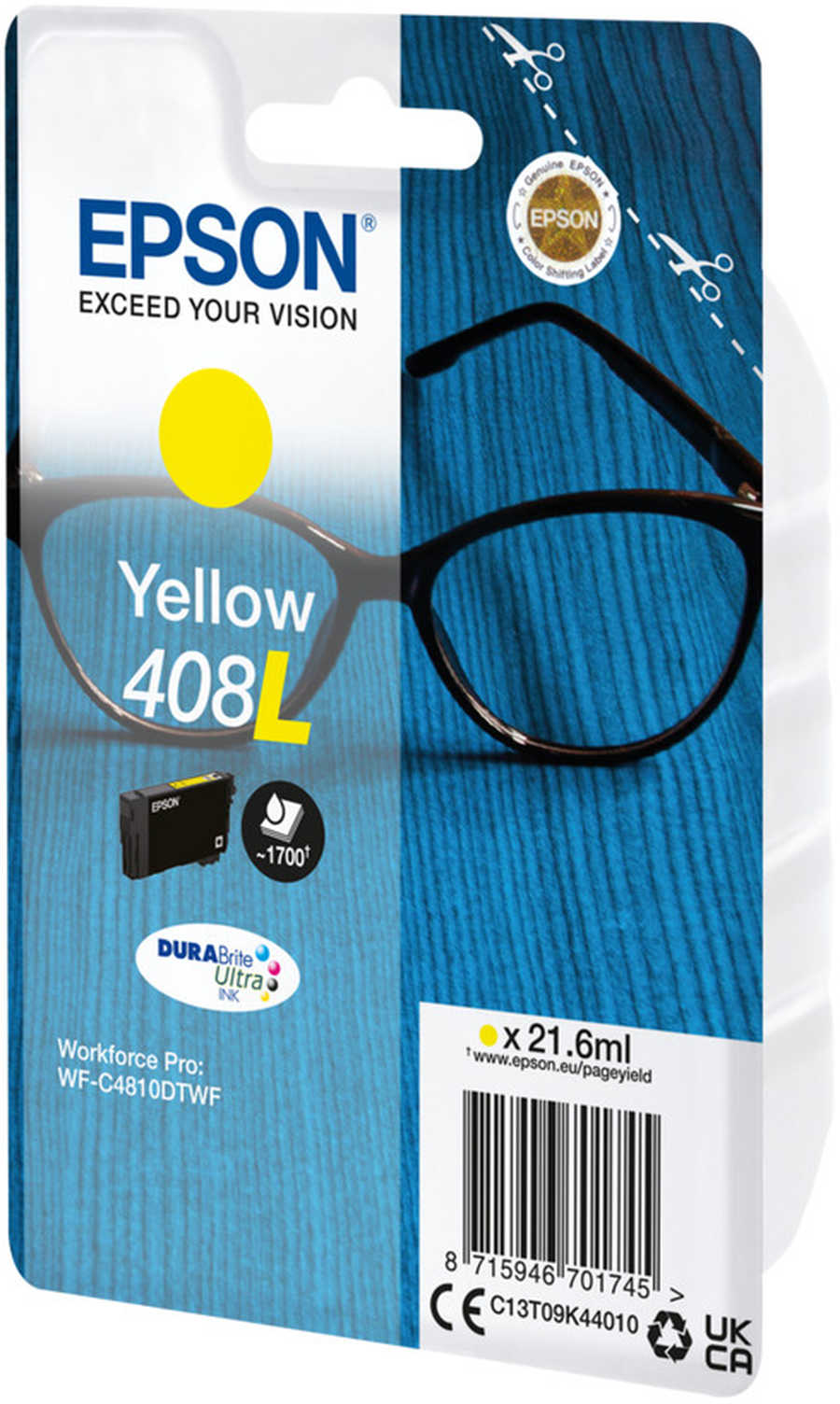 Original  Tonerpatrone gelb Epson WorkForce Pro WFC 4310 DW
