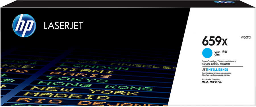 Original  Tonerpatrone cyan HP Color LaserJet Managed E 85055 dn