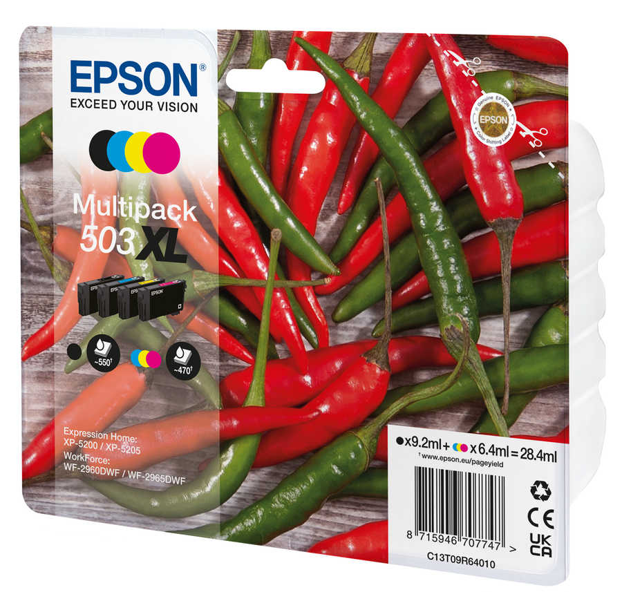 Original  Multipack Tintenpatronen Epson WorkForce WF-2965 DWF