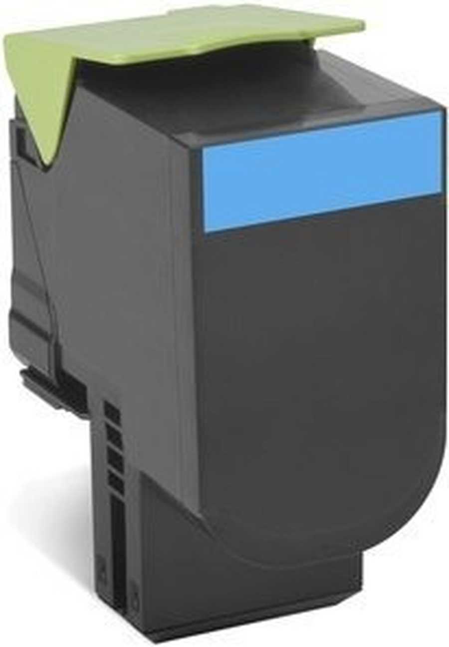 Original  Tonerpatrone cyan Lexmark CS 410 dn