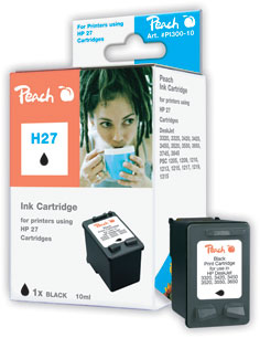 Peach  Druckkopf schwarz kompatibel zu HP OfficeJet 4315