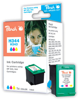 Peach  Druckkopf color kompatibel zu HP PhotoSmart 428