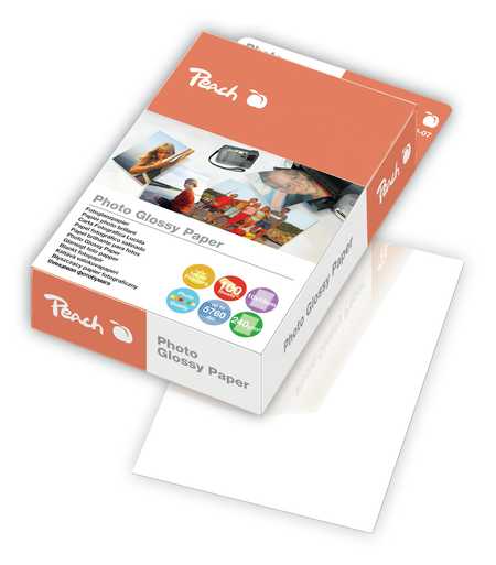 Peach  Photo Glossy Papier 10x15cm 240 g/m2, 100 Blatt 