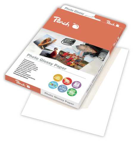Peach  Photo Glossy Papier A4 240 g/m2, 50 Blatt 