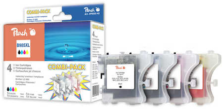 Peach  Spar Pack Tintenpatronen kompatibel zu Brother MFCJ 265 W