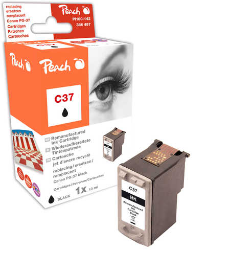 Peach  Druckkopf schwarz kompatibel zu Canon Pixma MX 300