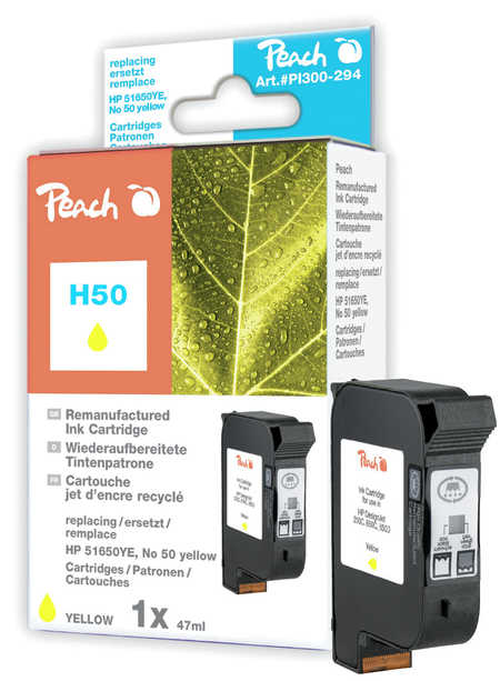 Peach  Druckkopf gelb kompatibel zu HP DesignJet 650 C