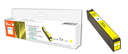 Peach  Tintenpatrone gelb HC kompatibel zu HP OfficeJet Pro X 451 dw