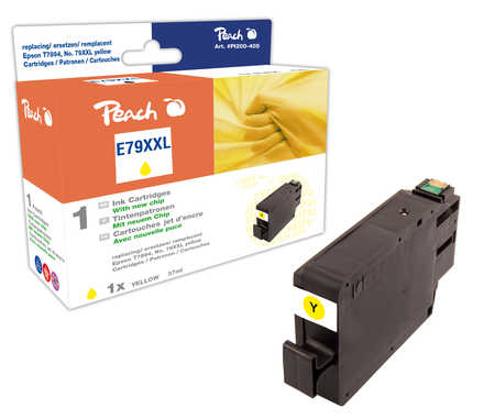 Peach  Tintenpatrone XXL gelb kompatibel zu Epson WorkForce Pro WF-5190 DW