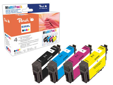 Peach  Spar Pack Tintenpatronen kompatibel zu Epson Expression Home XP-247