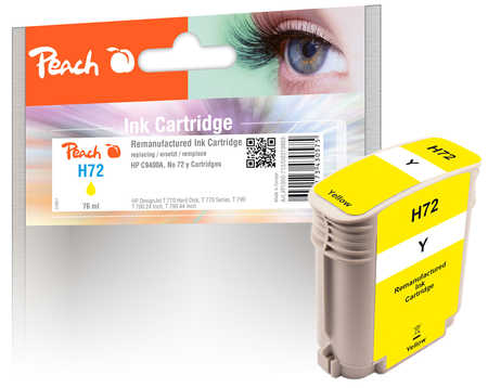 Peach  Tintenpatrone gelb kompatibel zu HP DesignJet T 795