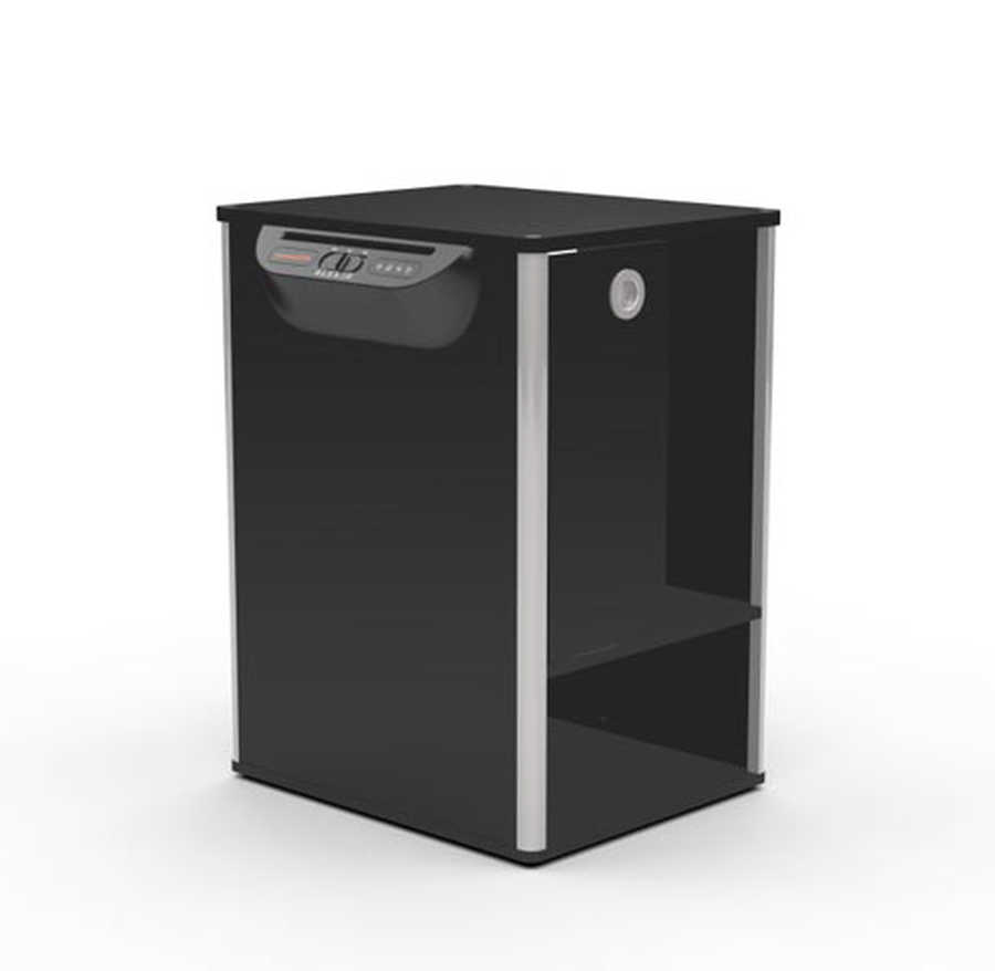 Original Bonsaii Multifunktionsschrank mit Partikelschnitt Aktenvernichter | 7 Blatt | bis 50kg belastbar | DSGVO konform | Docshred Stand 7 