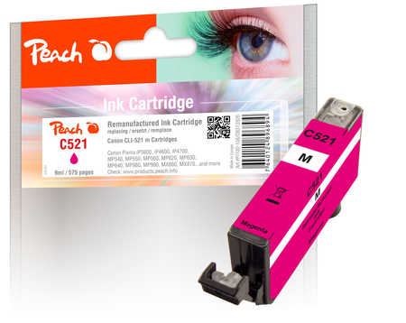 Peach  Tintenpatrone magenta kompatibel zu Canon Pixma MP 640 R