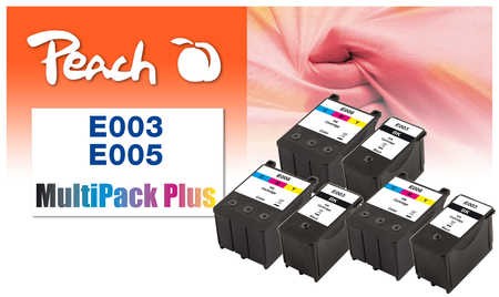 Peach  Spar Pack Plus Tintenpatronen kompatibel zu Epson Stylus Color 900