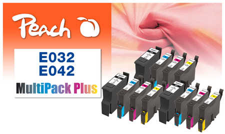 Peach  Spar Pack Plus Tintenpatronen kompatibel zu Epson Stylus CX 5100