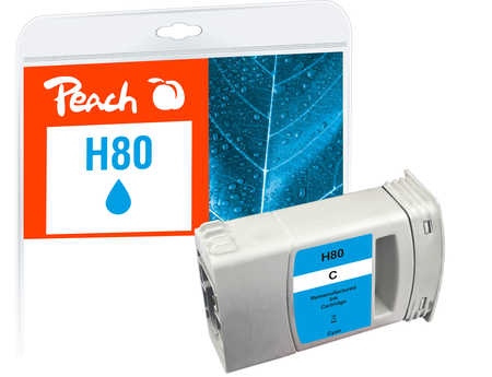Peach  Tintenpatrone cyan kompatibel zu HP DesignJet 1055 CM