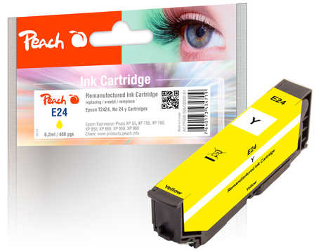 Peach  Tintenpatrone gelb kompatibel zu Epson Expression Photo XP-760