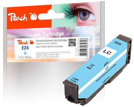 Peach  Tintenpatrone light cyan kompatibel zu Epson Expression Photo XP-970